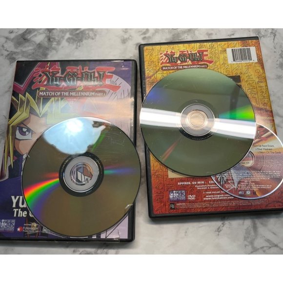 Yu-Gi-Oh DVD Set Match of the Millenium Part 1 and 2 Yugi vs. Pegasus 1996 - Picture 4 of 5